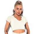 thumbnail image 1 of Hybrid & Company Women's Sports Notch Neck T-Shirt, 1 of 3