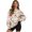 Beige-Christmas Santa Claus, variant on HELLHERO Christmas Snowflake Print Women Pullover Sweater Long Sleeve Crewneck Pullover Sweatshirt Comfy Fall Winter Outfits Clothes Size M