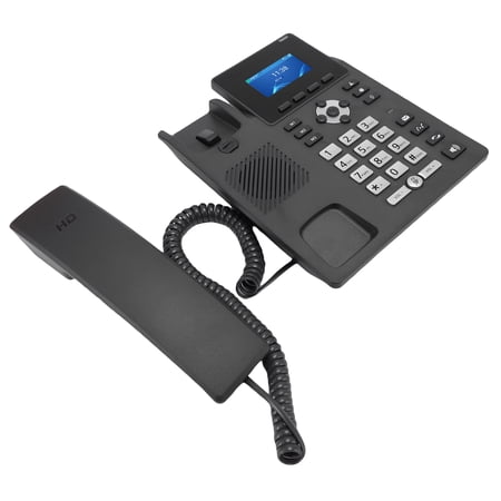 Electronics Business Phone, Black IP Phone for Small Businesses
