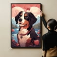 thumbnail image 4 of Entlebucher Mountain Dogs Wall Art, Lovely Dog Canvas Art, Home living room décor, Pets Canvas - Dog Gift Valentines Day for Him and Her, 4 of 4