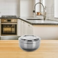 thumbnail image 3 of Stainless Steel Korean Rice Bowl with Lid Insulated for Serving Soup Small Dishes Ideal for and Camping, 3 of 6