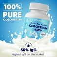 thumbnail image 3 of Vitamatic Bovine Colostrum Supplement 1000 mg per Serving - 50% Highest IgG - Supplement for Gut Health, Hair Growth, Beauty, Muscle Recovery, & Immune Support - 120 Capsules, 3 of 6
