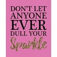 thumbnail image 4 of Victoria Brown 15x18 Black Modern Wood Framed Wall Art Titled - Sparkle Pink, 4 of 6