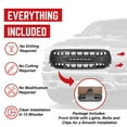 thumbnail image 2 of AMERICAN MODIFIED Armor Grille w/Off Road Lights for 2019 to 2024 Dodge Ram 1500, 2 of 12
