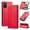 red, variant on Solennerer Flip Case for Xiaomi Note 10 Pro and Note 10 Pro Max,Premium Vegan Leather,Magnetic Closure Wallet Case Flip Stand with 4 x Card Holder