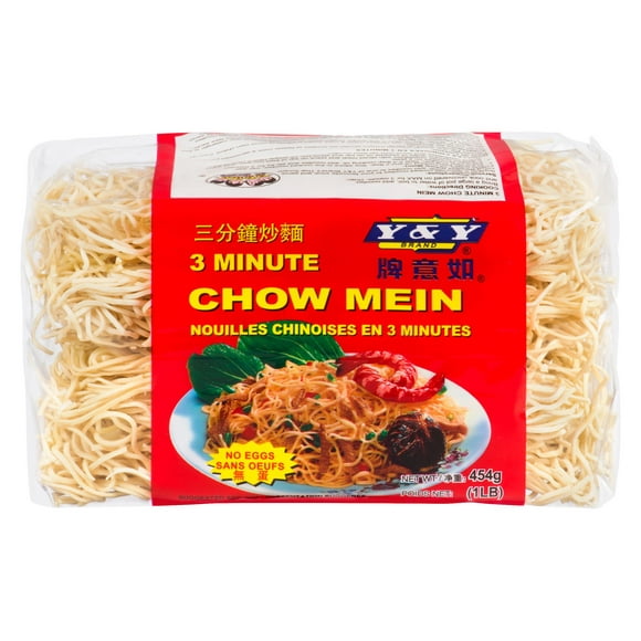 Y & Y 3 Minute Chow Mein Noodles, 454 g