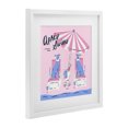 thumbnail image 3 of Stupell Industries Apres Swim Greyhounds White Framed Print Under Glass design by Krissy Mast, 13 x 13, 3 of 10