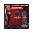 thumbnail image 2 of Bingirl Black 18 - Inch Steel Plyometric Jumping Box for Home Gym Training: Metal Exercise Step - Up Box with Anti - Slip Surface, 2 of 6