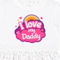 thumbnail image 4 of Inktastic I Love My Daddy Girls Girls Toddler Dress, 4 of 5