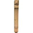 thumbnail image 2 of Ekena Millwork 3 1/2"W x 16"D x 28"H Legacy Craftsman Smooth Bracket, Western Red Cedar, 2 of 4