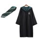 thumbnail image 1 of Conjunto de bata y corbata Slytherin del colegio Hogwarts, 1 of 5