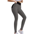 thumbnail image 4 of DHFJKG Yoga Workout Leggings For Women Sports High Waisted Soft Running Fitness Athletic Pants With Back Pockets Versatile Tights, 4 of 9