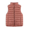 thumbnail image 1 of Veste en Duvet Automne et Hiver pour Femmes Courte Légère et à la Mode Col Montant Simple, 1 of 7