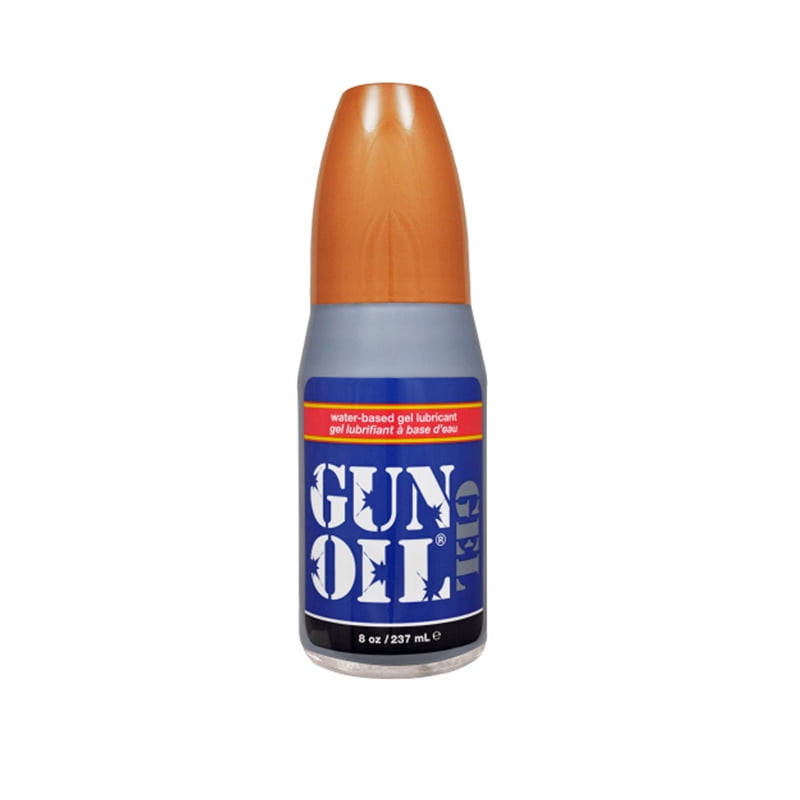 Gun Oil H20 Water Based Gel Personal Lubricant Pump Bottle 8 oz
