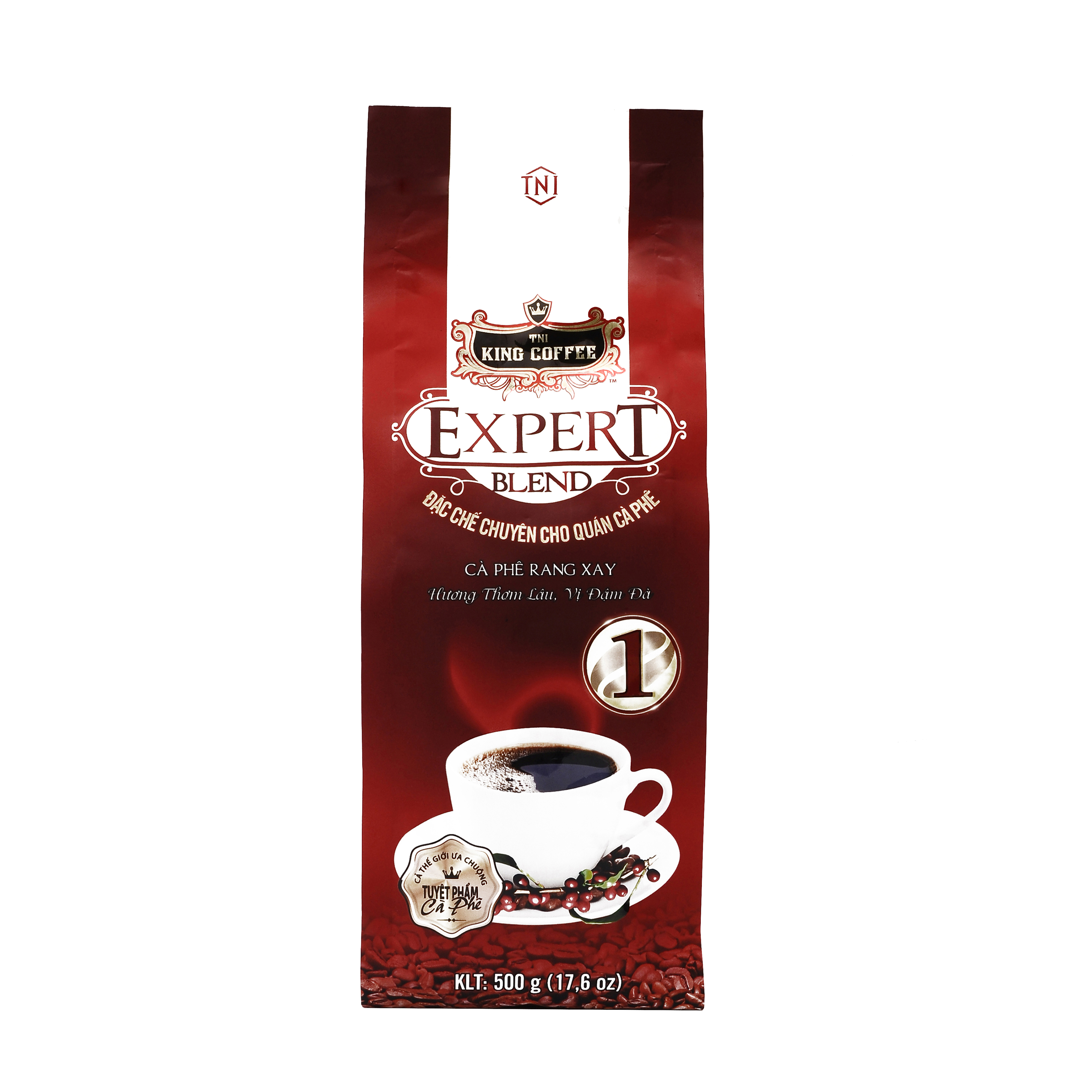 King Coffee Expert Blend Robusta Roasted Coffee Beans World Famous