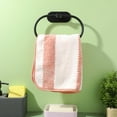 thumbnail image 1 of WEUVEB Bathroom Accessories Towel Ring Metal Black Swivel 1 Set, 1 of 7