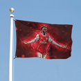 thumbnail image 3 of Bukayo Saka Bandera impresa con temática, regalo perfecto para fanáticos, amigos y familiares, y adecuada para actividades al aire libre e interiores, decoraciones de fiesta. 120*180CM, 3 of 6