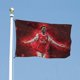 thumbnail image 3 of Bukayo Saka Bandera impresa con temática, regalo perfecto para fanáticos, amigos y familiares, y adecuada para actividades al aire libre e interiores, decoraciones de fiesta. 90*150CM, 3 of 6