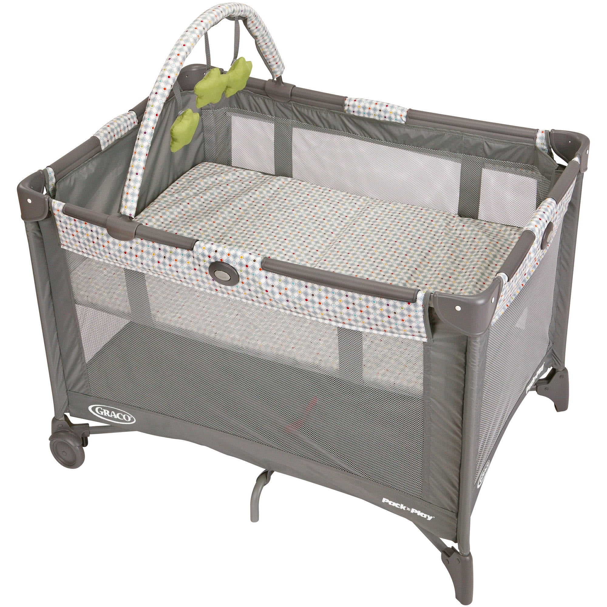 Graco Pack 'n Play On the Go Baby Compact Playard W/ Folding
