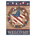 thumbnail image 2 of 4th of July Garden Flag ,Double Sided Outside, Independence Day Patriotic American Stars and Stripes Yard Outdoor Flag,12x18 Inch, 2 of 2