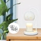 thumbnail image 1 of Calentador de cera eléctrico para derretir velas, calentador de velas regulable, decoración del hogar, luz de noche de hierro, regalo ideal, lámpara aromática, calentador de velas, 1 of 8