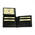 thumbnail image 2 of American Bison 1731BK Bifold Rodeo Wallet Whip Stch Bk, 2 of 6