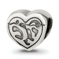 thumbnail image 2 of Reflection Beads Sterling Silver Reflections Heart Bead, 2 of 5