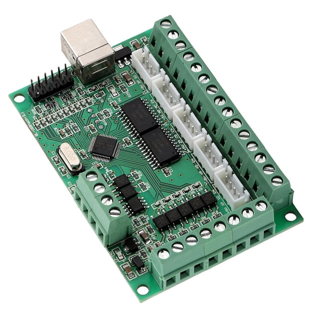 Placa de Interfaz USB, CNC Tarjeta de Control de Movento para la Marcina de Grabado Con Avi Anti Interferencia Soporte para Ventanas