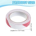 thumbnail image 2 of Anti Slip Traction Tape 6.47 Yards x 1 inch, Adhesive Grip Tape Safety Non Skid Tread Tape, Red/White, 2 of 6