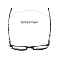 thumbnail image 4 of 3 Pairs Mens Womens Spring Hinges Reading Glasses Rectangle Readers, 4 of 5