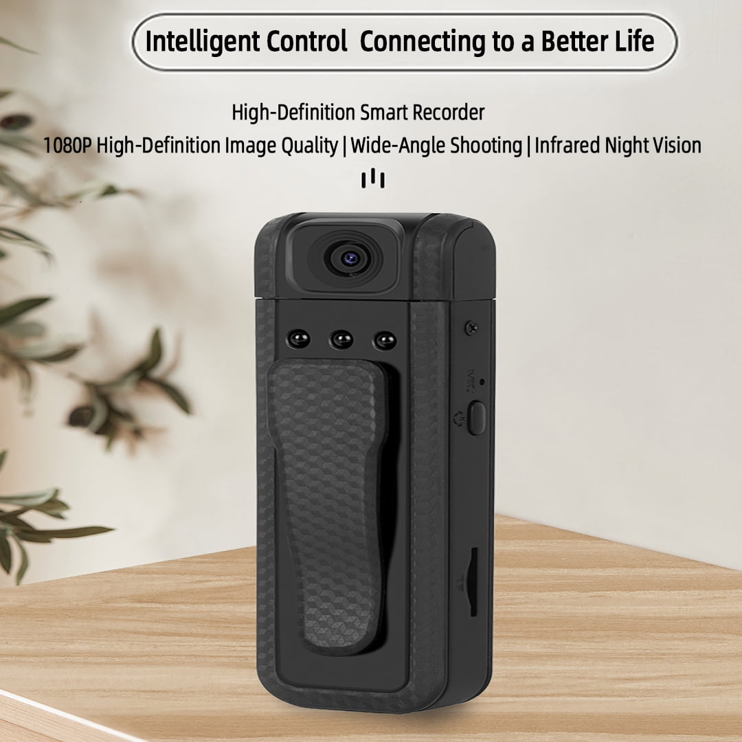 WiFi Mini Camera Full HD 1080P Outing Sport DV Night Vision Camcorder Back Clip Motion Camcorders Cam 180 Rotating Len Recorder