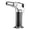 Silver, variant on openpig Butane Torch Gun - Refillable Luxury Hand Held Mini Blow Torch for Cooking, Creme Brulee, Soldering, Welding, & Resin Art - Adjustable Flame - Gold
