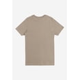 thumbnail image 6 of Lane Seven - Unisex Deluxe CVC T-Shirt - BROWN HEATHER - 2XL, 6 of 7