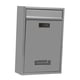 thumbnail image 4 of Buzón de seguridad con cerradura de combinación para montaje en pared, 22 x 8,5 x 32 cm. Accesorio para buzón de correo metálico residencial. Gris, 4 of 10