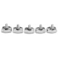 thumbnail image 4 of Juego de 5 abrazaderas de cuerda de acero inoxidable Simplex para uso marino: sujetadores para maquinaria de elevación de alta resistencia, 4 mm/0,16 pulgadas, 4 of 8