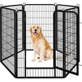 thumbnail image 4 of Dog Playpen Outdoor  Indoor Pen for Large/Medium/Small Dogs Animals Portable Playpen for RV Camping Garden Yard Panels Height, 4 of 6