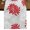 Gray, variant on Red Grey Flowers Burlap Cotton Table Runner 13x72 Inches Long, Modern Abstract Blooms Floral Farmhouse Table Runners, Outdoor Dining Tablecloths Decor for Baby Shower/Party/Wedding