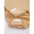 thumbnail image 7 of Sxiwei Kids Girls Long Sleeves Fleece Lined Ballet Dance Gymnastic Leotard Solid Color Bodysuit Mock Neck 150, 7 of 7