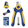 thumbnail image 1 of Cortaúñas para perros PETHROOM ajustable de acero inoxidable, 1-3 mm, 1 of 8
