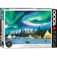 thumbnail image 1 of Puzzle 1000 pièces Northern Lights Yellowknife, 1 of 2