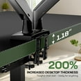 thumbnail image 6 of CHITOOMA 55 x 30 Electric Standing Desk with One-Piece Desktop, Sit Stand Desk with Thickened Tabletop, Height Adjustable Stand Up Desk with Cable Management for Home, 6 of 6