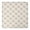 Beige Buffalo Skull, variant on Brown Highland Cow Flower Grass Pattern Square Fitted Tablecloth with Elastic Edge,Square Table Cover,Washable Elastic Table Cover for Home Kitchen Party Decor 36"x36"