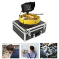 thumbnail image 1 of Sewer Inspection Camera, Plumbing Drain Camera 110 Degree View Angle Sewer Camera IP68 Waterproof Pipe Inspection Video Camera 100-240V US Plug, 1 of 8