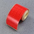 thumbnail image 1 of FUEENIRVA Ruban d'Avertissement Réfléchissant Rouge avec Adhésif Résistant aux Intempéries pour Usage Extérieur, 1 of 8