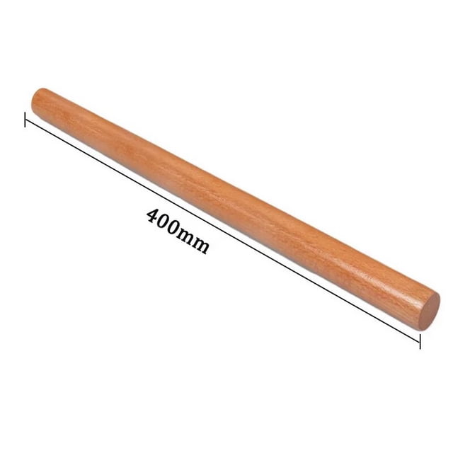 Rodillo de madera para cocina, herramientas de cocina para hornear, accesorios para manualidades, Fondant, decoración de pasteles, rodillo de masa, 3 tamaños