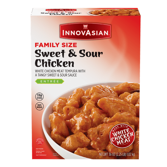 InnovAsian Sweet & Sour Chicken, 36 oz (Frozen Meal)