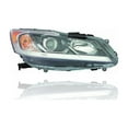 thumbnail image 3 of Headlight Assembly - DEPO Compatible/Replacement for '16-17 Honda Accord Sedan EX/EXL/Sport/SE - Halogen-Type With LED Daytime Running Light - Left Driver Right Passenger Set 33100T2AA81, 33150T2AA81, 3 of 4
