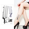 thumbnail image 1 of Wentin Direct Sale Tattoo accessories Waterproof Sweat Disposable English Tattoo Stickers Small Fresh Male And Female Models Finger Stickers Temporary Tattoo Suitable For The Neck, 1 of 9