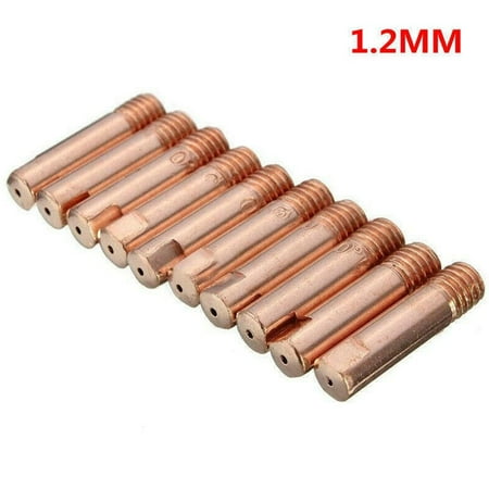

BUYISI MB 15AK MIG MAG Welding Torch Contact Tip M6 Copper Gas Nozzle 0.6/0.8/1.0/1.2mm 1.2mm