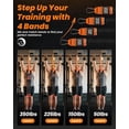 thumbnail image 3 of QualitChoice Complete Set With Gym Straps Enhanced Comfort And Security For Pull-Up Training Sessions Boat Kill Switch Wrist Strap orange 350, 3 of 6